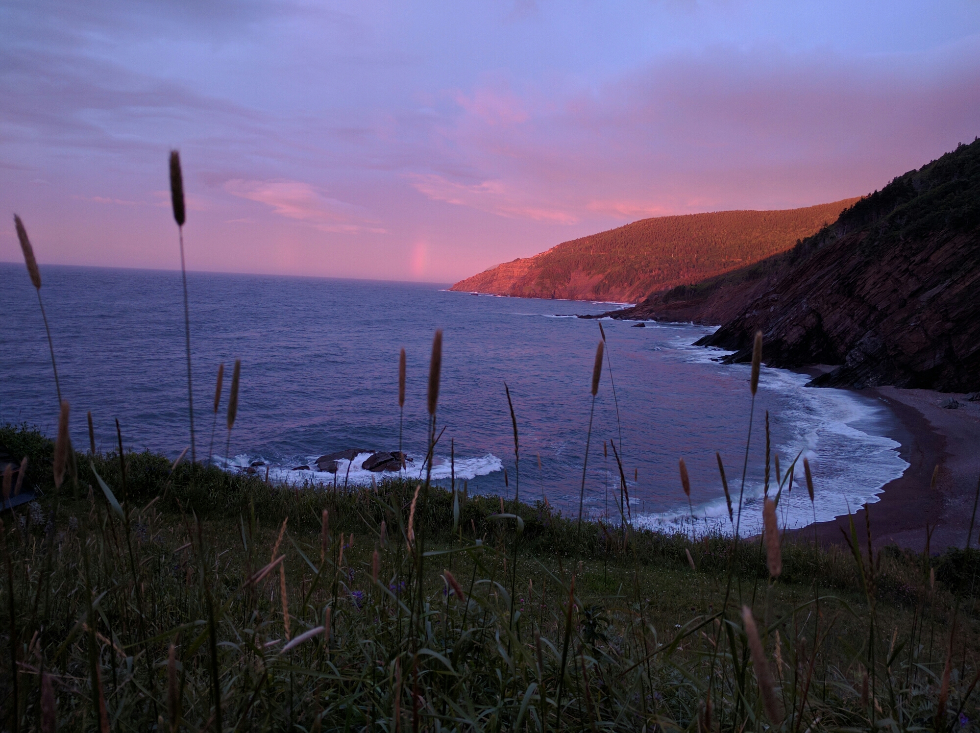 Sunset at Meat Cove