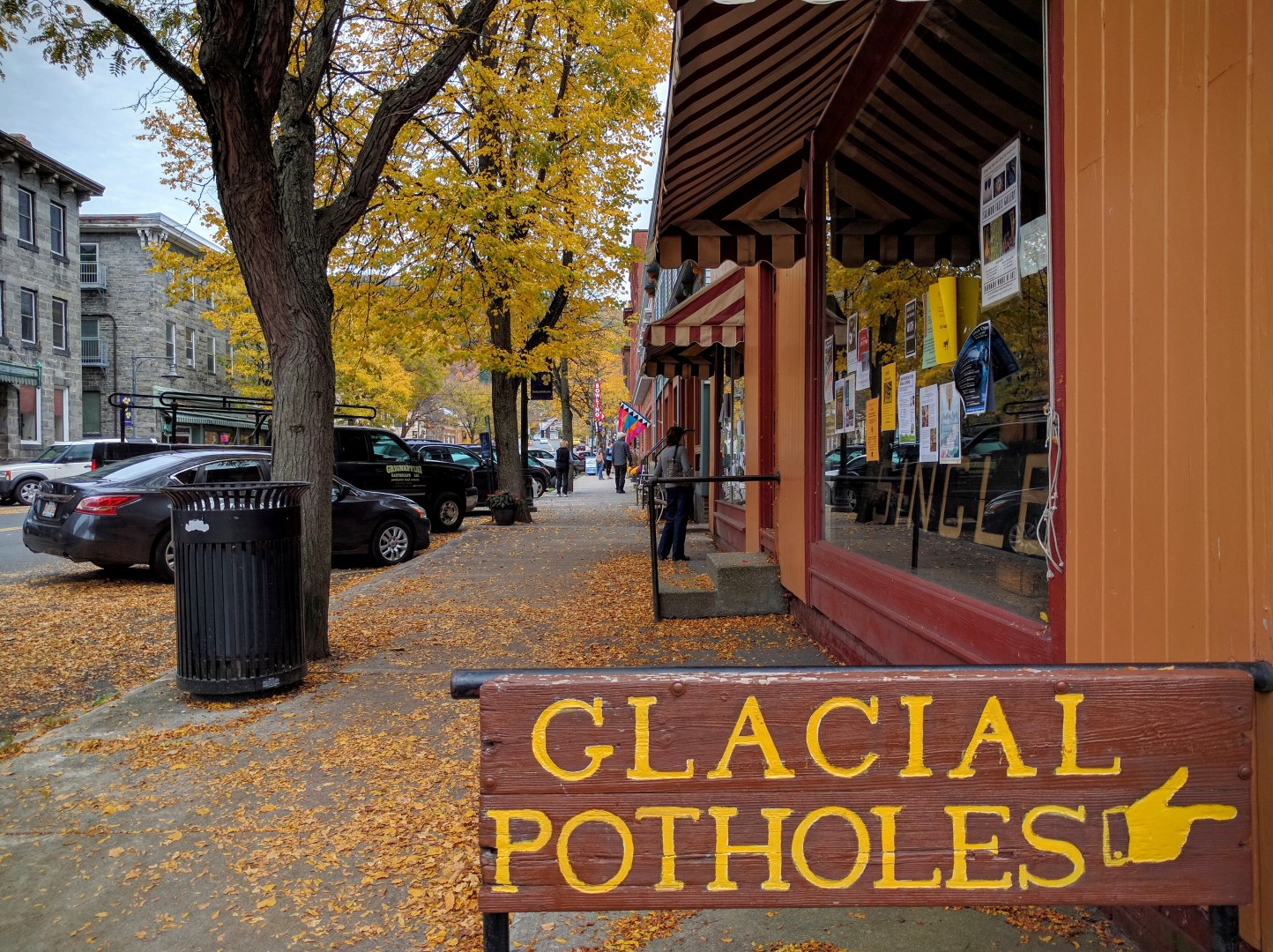 Watch out for Glacial Potholes