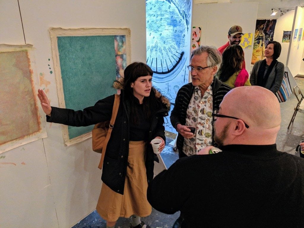 Louise shares her work