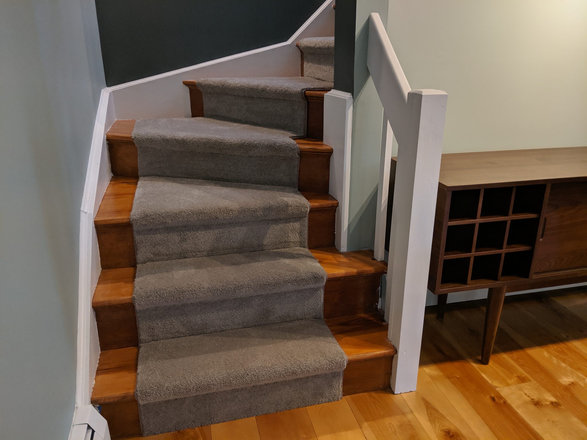 Staircase carpet!
