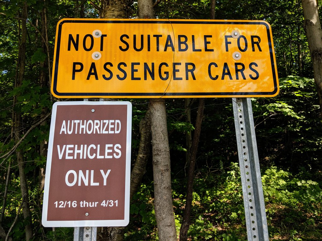 Not suitable for passenger cars