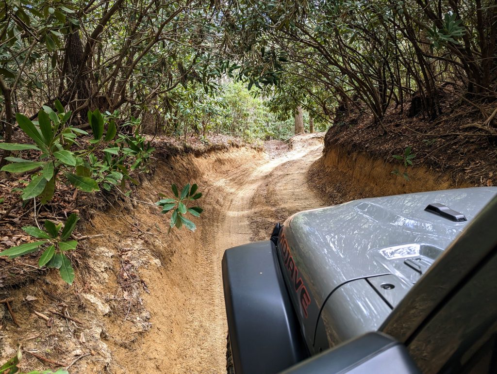 Now THAT'S a Jeep road.